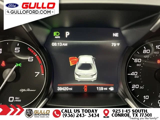 Used 2019 Silverstone Gray Metallic Alfa Romeo Ti image 24