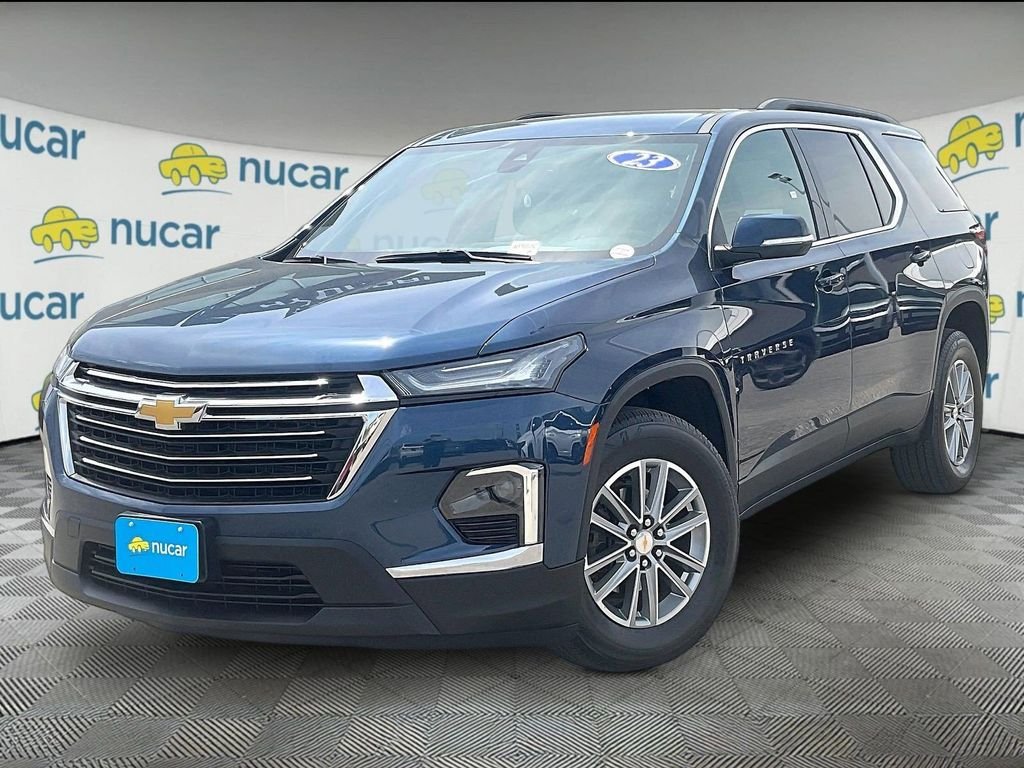 Used 2023 Blue Chevrolet LT Leather image 3