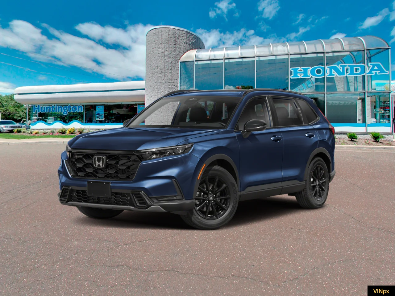 New 2026 Canyon River Blue Metallic Honda AWD Sport-L image 1