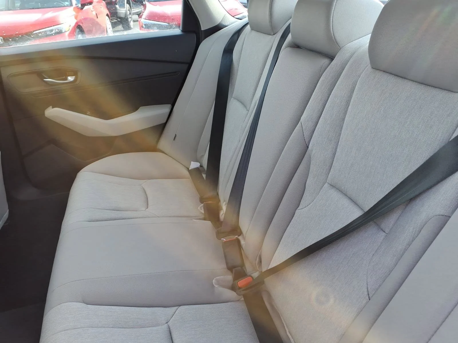 New 2025 Radiant Red Metallic Honda SE image 8