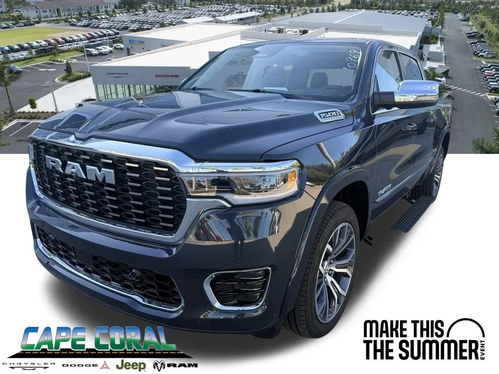 New 2026 Forged Blue Metallic Exterior Paint RAM Tungsten image 1