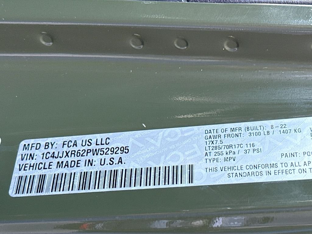 Certified Used 2023 Sarge Green Clearcoat Jeep Rubicon image 32