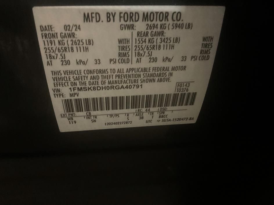 Used 2024 Blue Ford XLT image 31