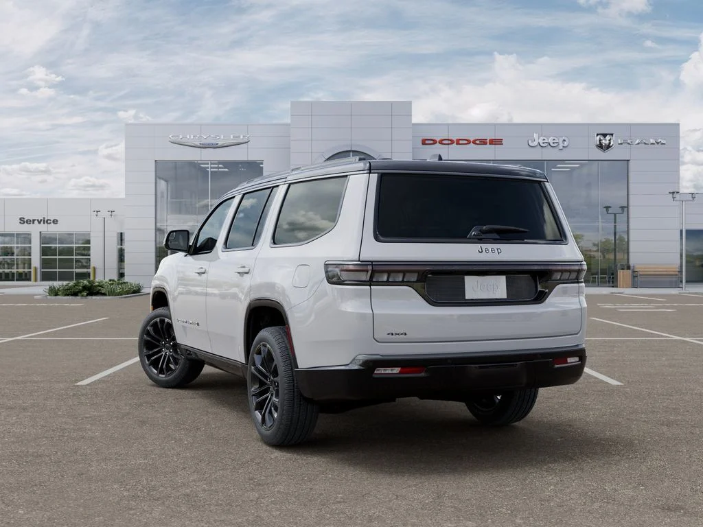 New 2026 Bright White Clearcoat Jeep Summit Obsidian image 3