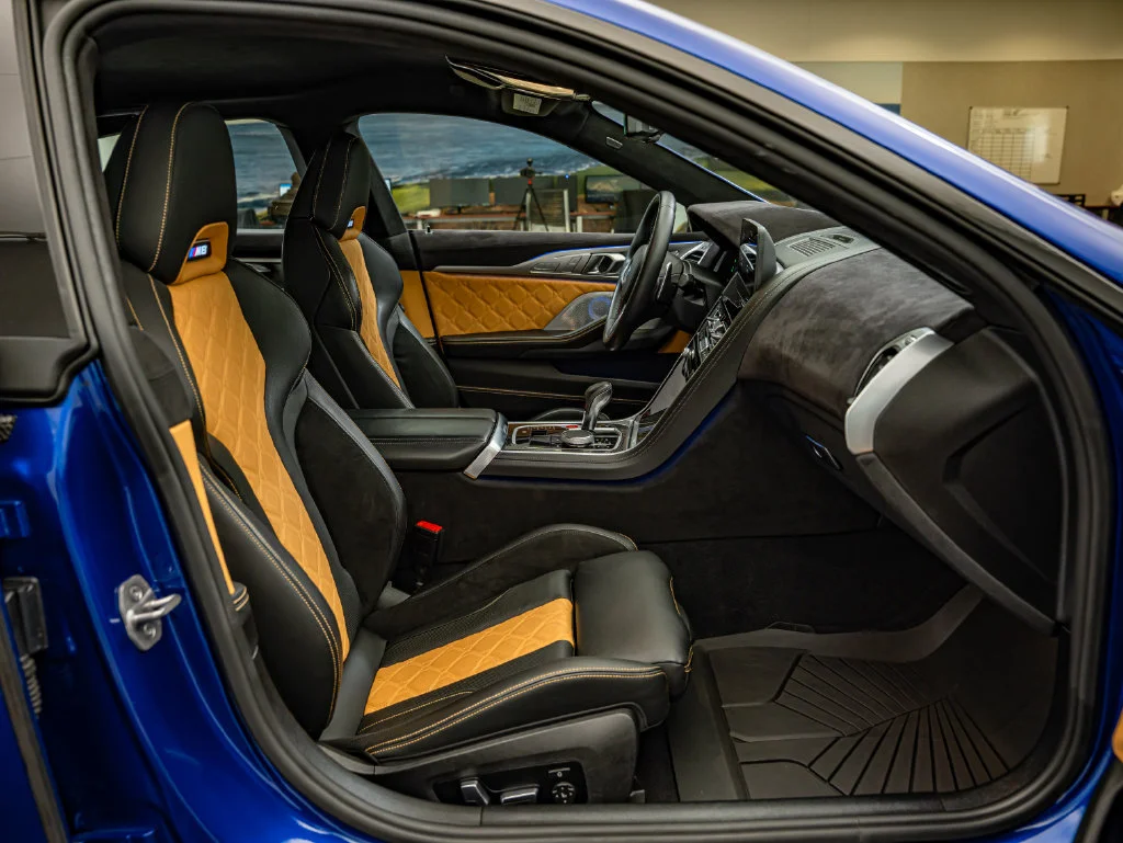 Used 2024 Marina Bay Blue Metallic BMW Competition image 45