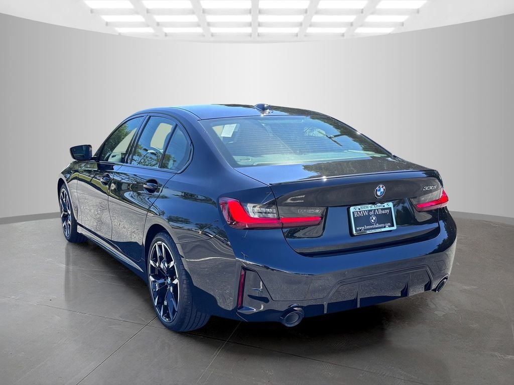 New 2026 Black Sapphire Metallic BMW 330i image 4