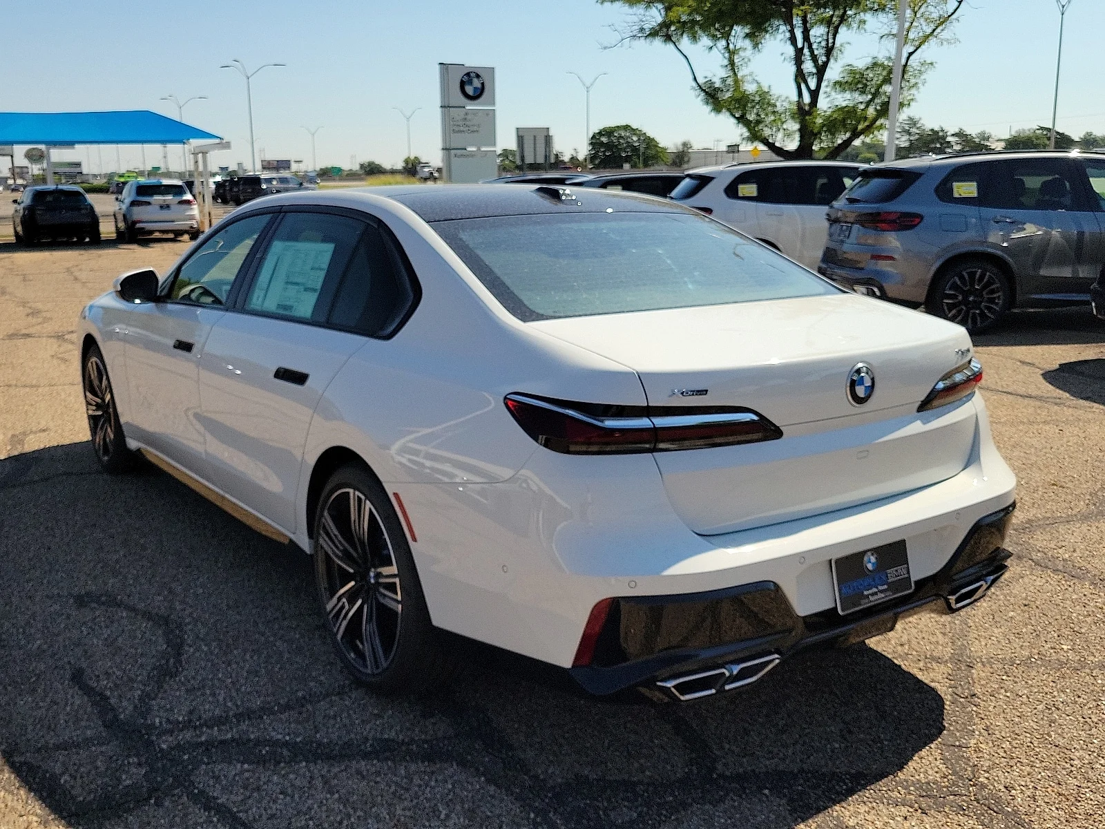 New 2025 Alpine White BMW i xDrive All-Wheel Drive image 3