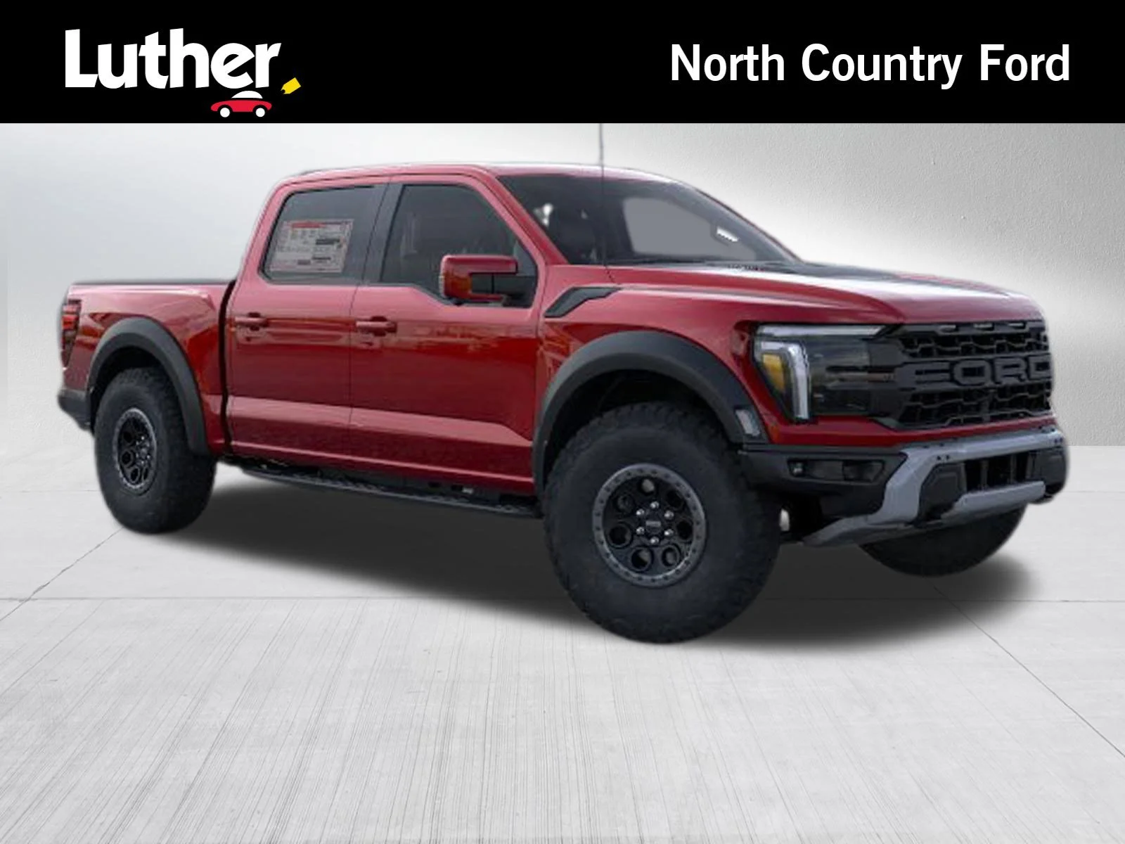 New 2025 Rapid Red Metallic Tinted Clearcoat Ford Raptor® image 7