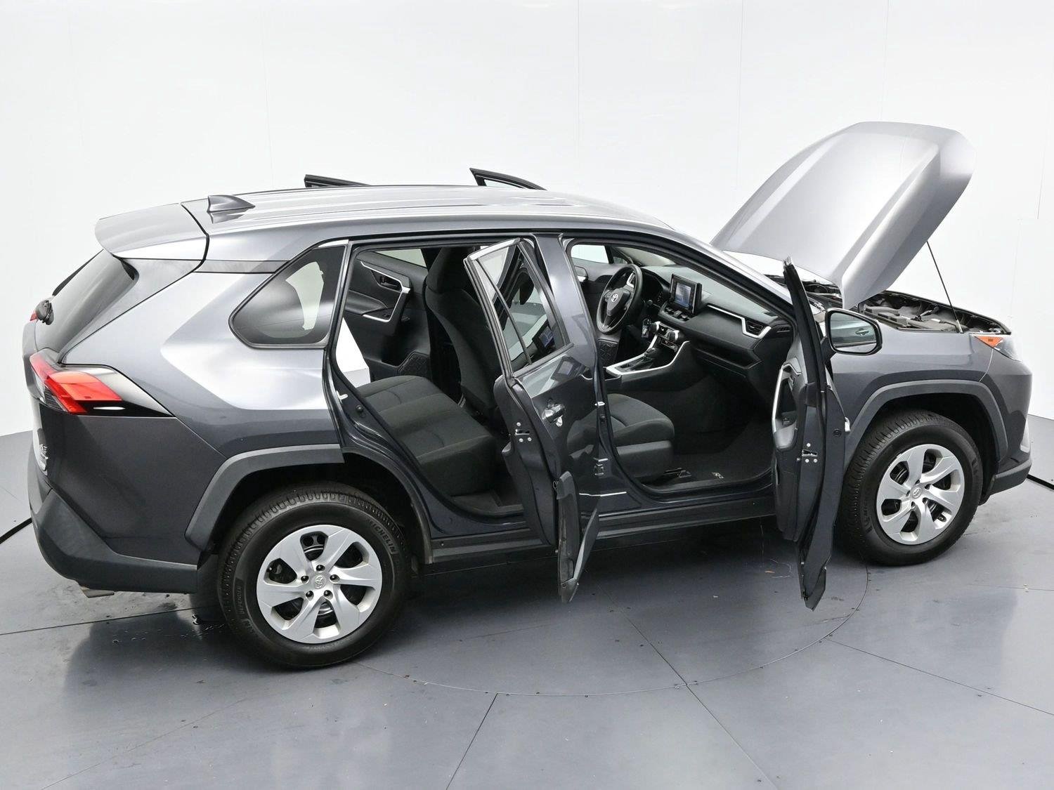 Used 2022 Magnetic Gray Metallic Toyota LE image 38
