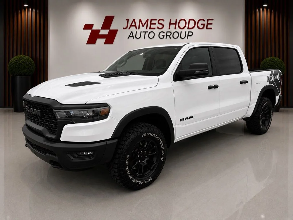 Used 2026 Bright White Clearcoat Ram Rebel image 1