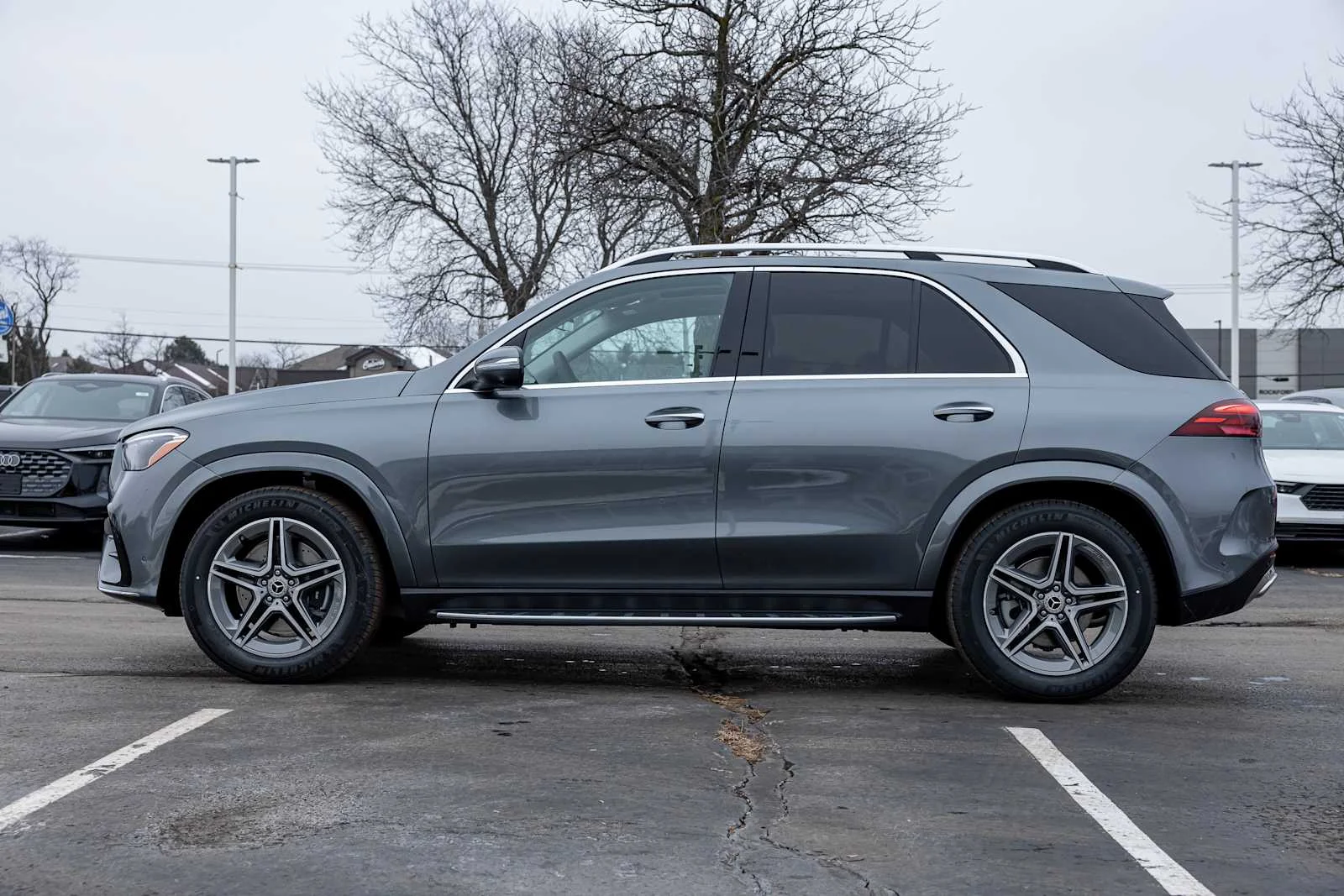 New 2026 Selenite Grey Metallic Mercedes-Benz GLE 450 image 3
