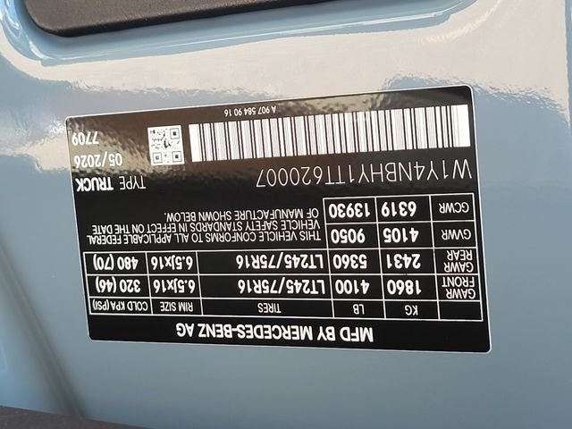 New 2026 Blue Gray Mercedes-Benz Cargo 144 WB image 24