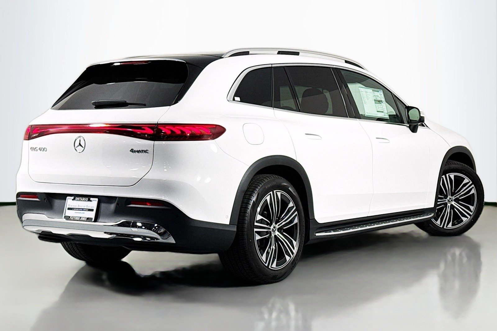 New 2026 Polar White Mercedes-Benz EQS 400 4MATIC® SUV image 11
