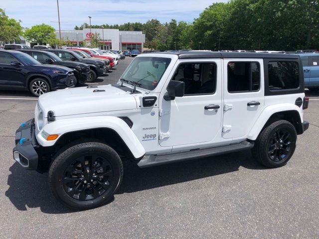 Used 2023 White Jeep Sahara 4xe image 39