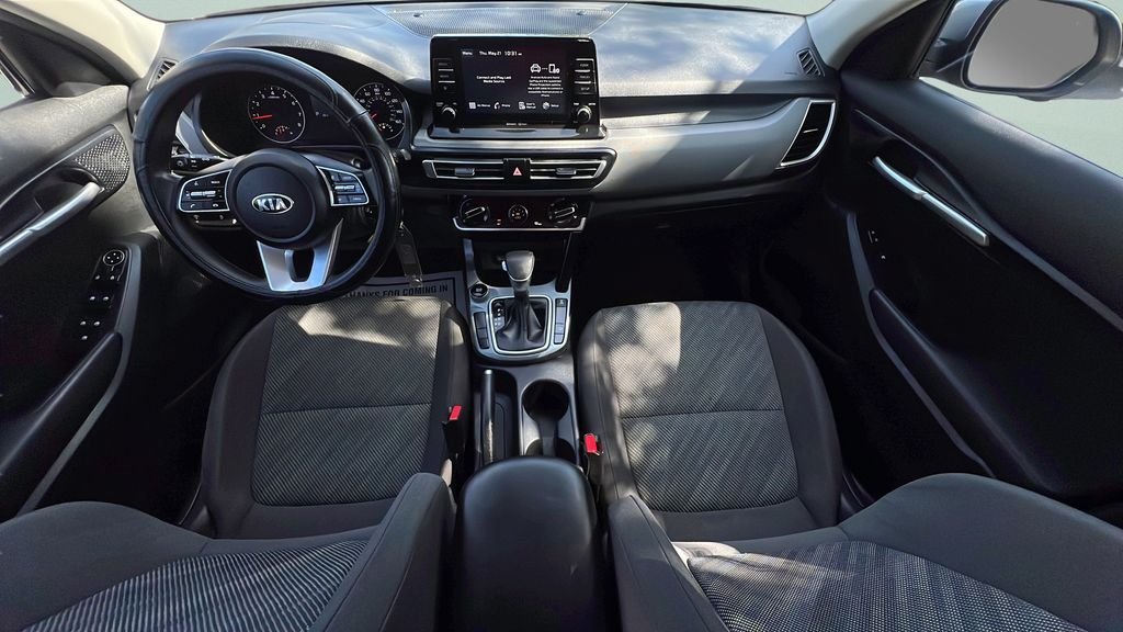 Used 2021 Gray Kia LX image 14