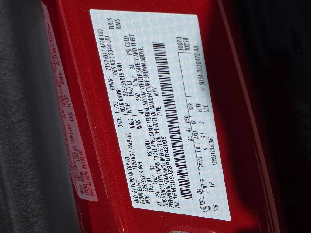 Certified Used 2023 Red Ford Platinum image 15
