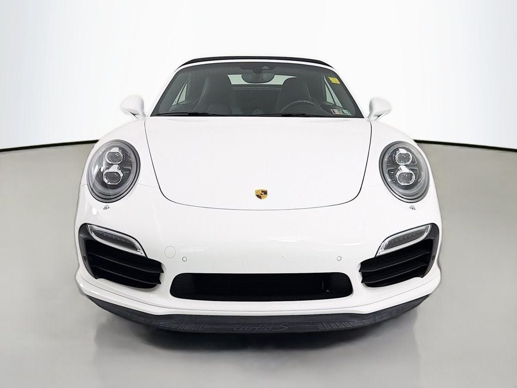 Used 2014 White Porsche Turbo Cabriolet image 7