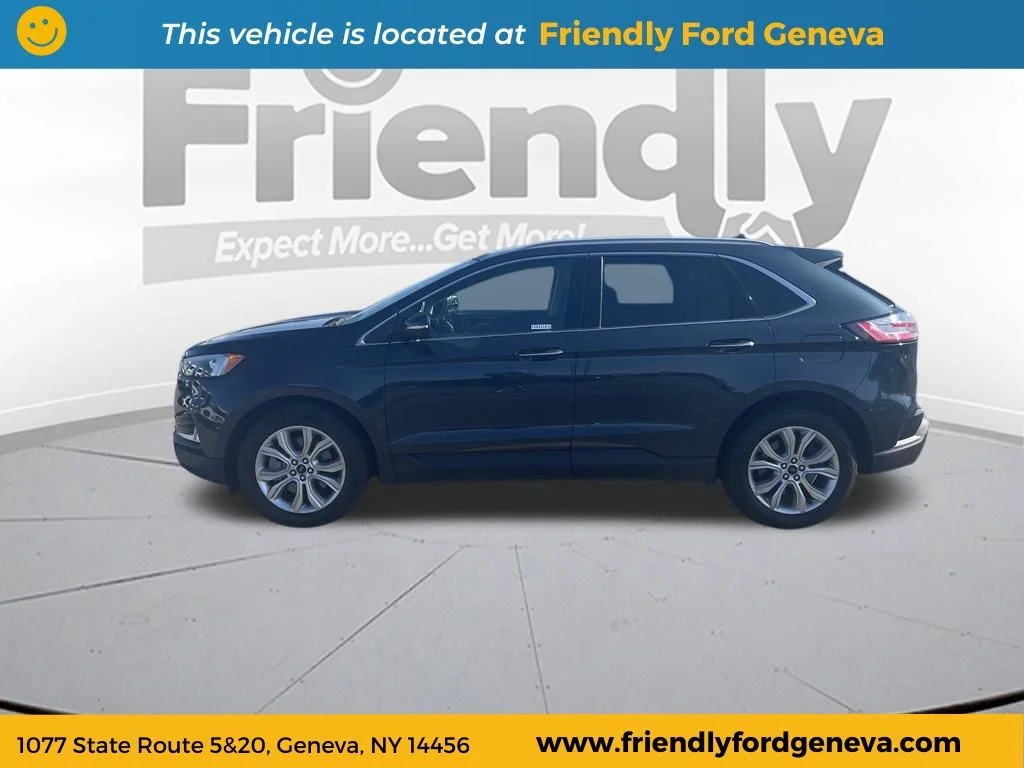 Used 2023 Stone Blue Metallic Ford Titanium image 8
