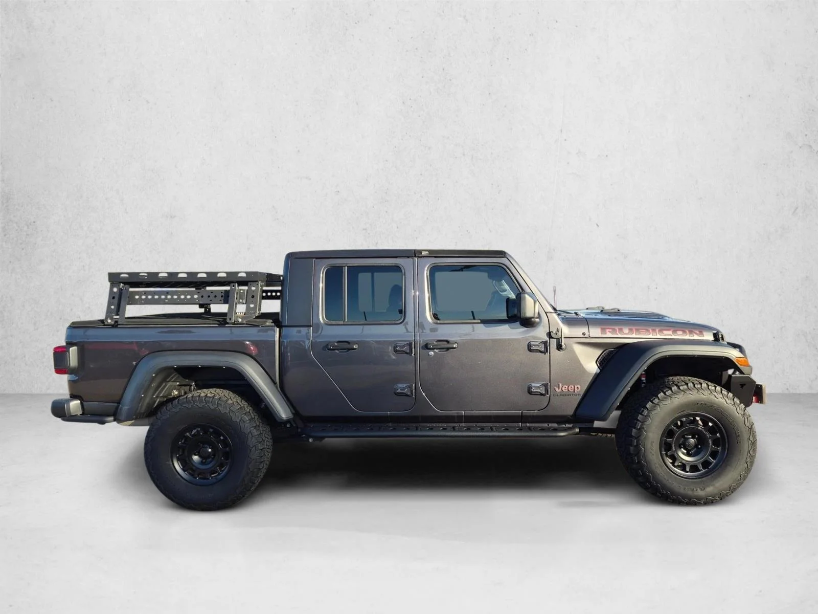 Used 2021 Granite Crystal Clearcoat Metallic Jeep Rubicon image 4