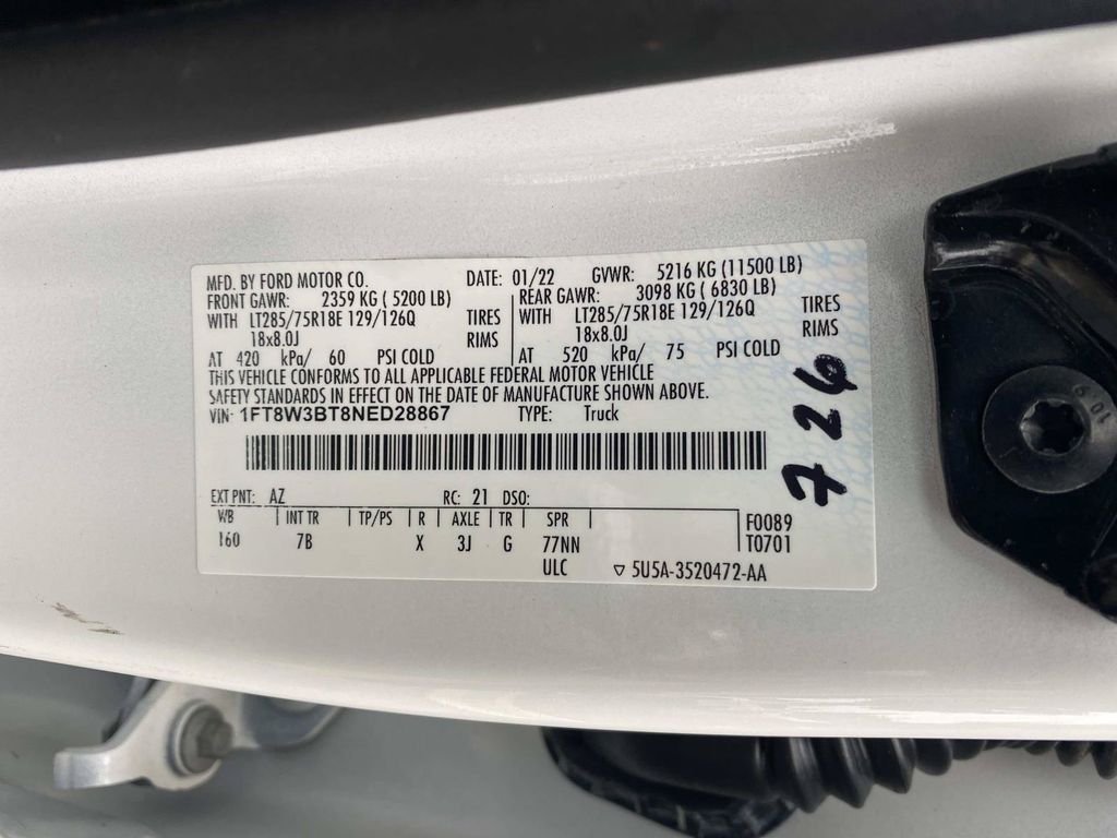 Certified Used 2022 Star White Ford Platinum image 22