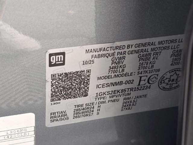 Used 2026 Sterling Metallic GMC Denali Ultimate image 10