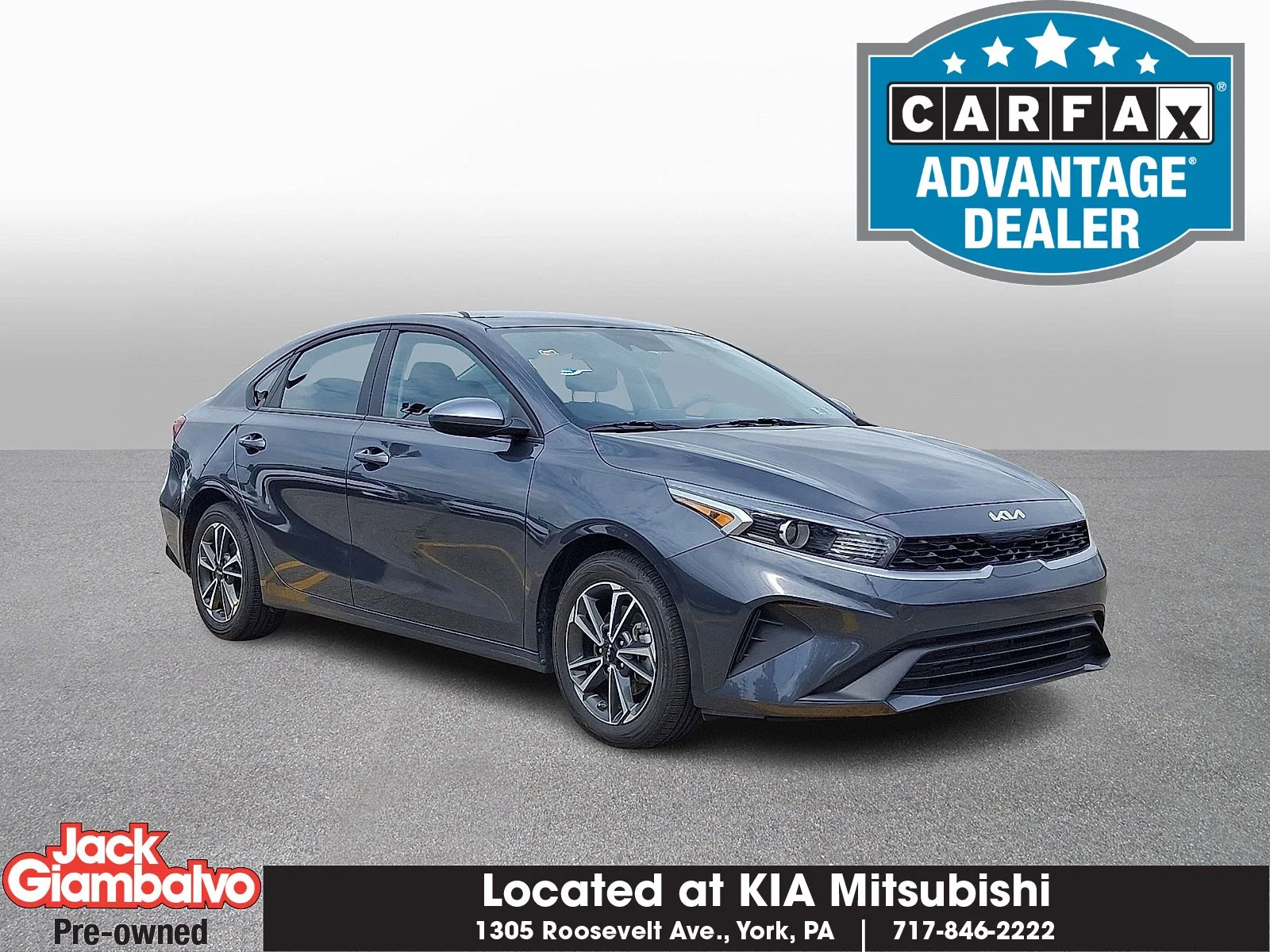 Certified Used 2023 Gray Kia LXS image 1
