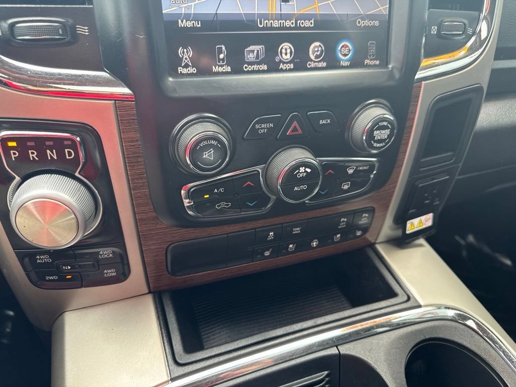 Used 2017 Brilliant Black Crystal Pearlcoat Ram Laramie image 14