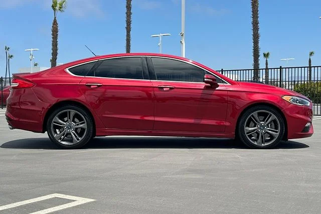 Used 2017 Ruby Red Metallic Tinted Clearcoat Ford Sport image 3