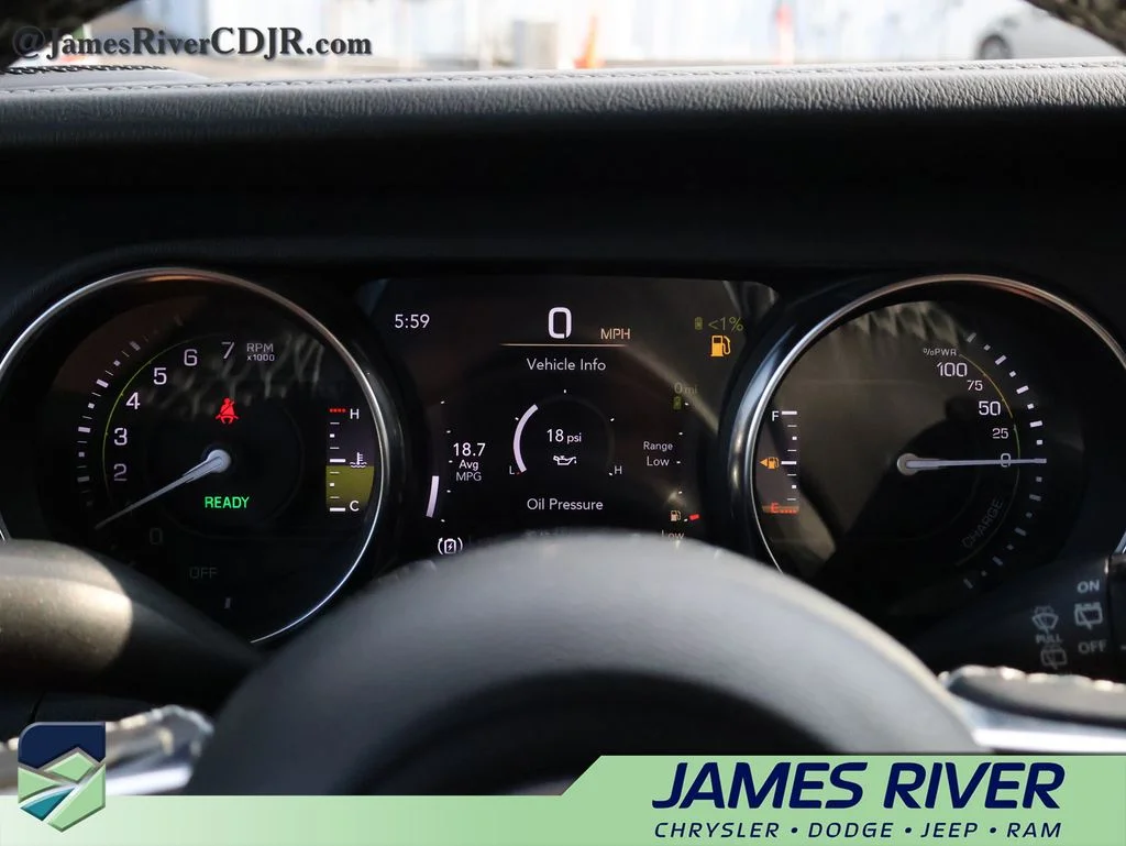 Used 2023 Gray Jeep Sahara 4xe image 28