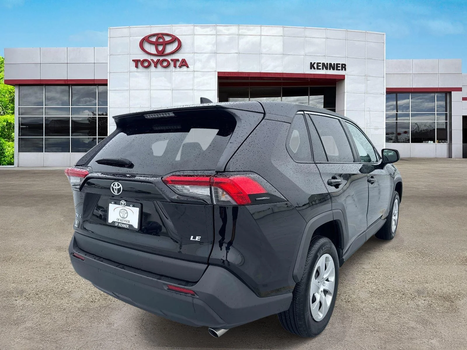 Used 2024 Midnight Black Metallic Toyota LE image 6