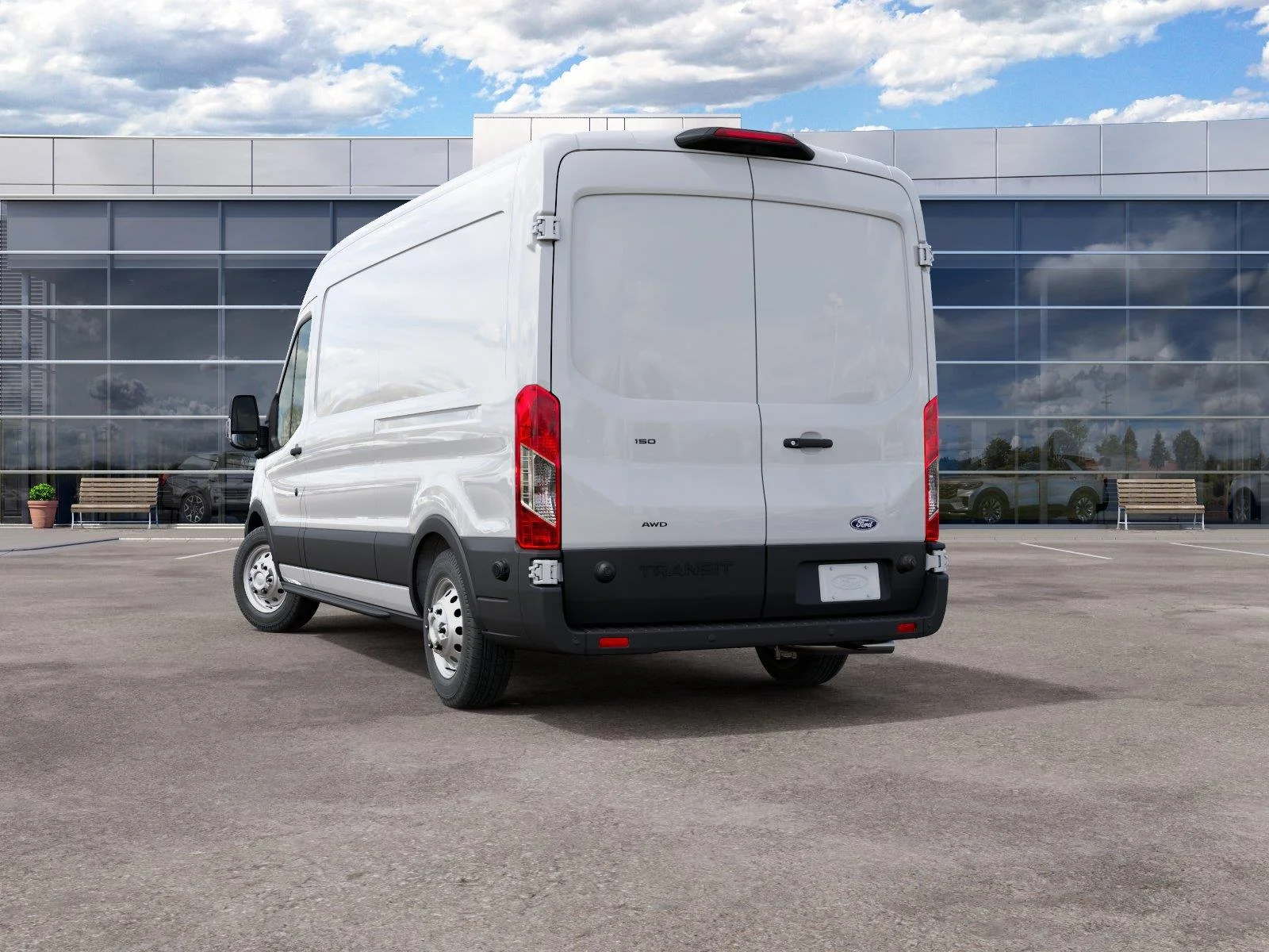 New 2027 Oxford White Ford Cargo Van image 8