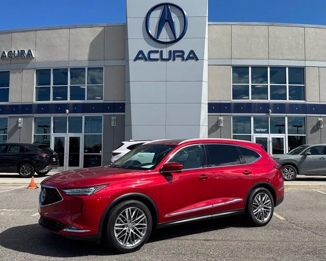 Certified Used 2022 Performance Red Pearl Acura SH-AWD ADVANCE image 1