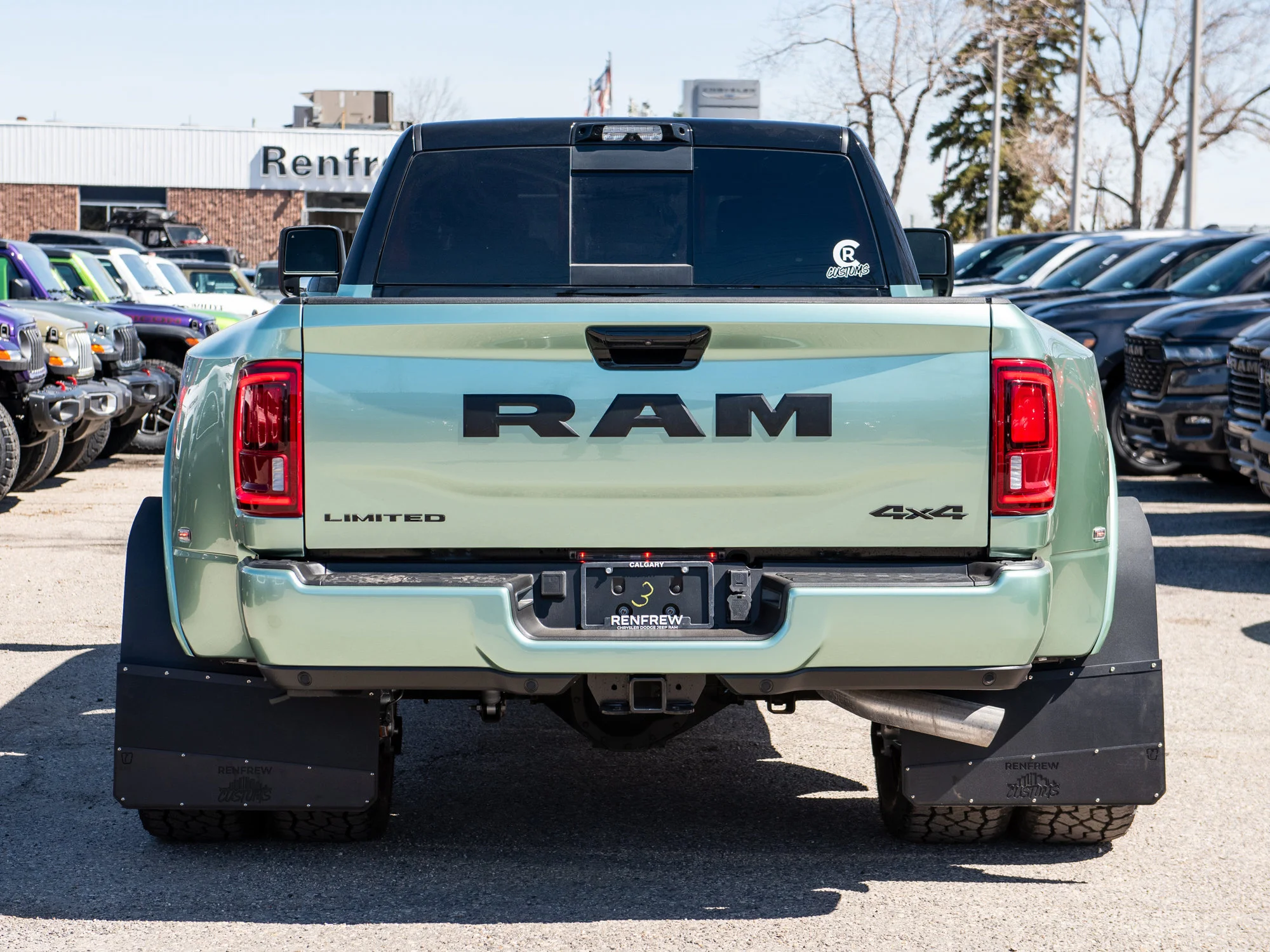 Used 2026 Black RAM Limited*, Custom Wrap, 2 Inch Lift, 35 Inch Tires, 22 Inch Wheels, image 12