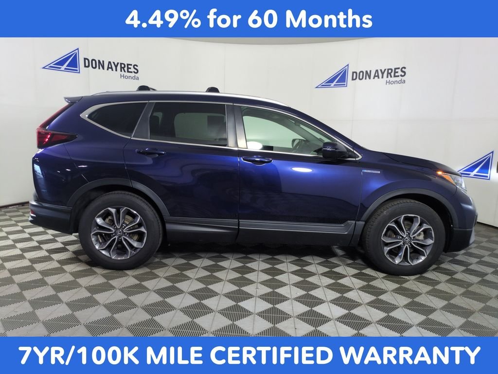 Certified Used 2022 Obsidian Blue Pearl Honda EX image 6