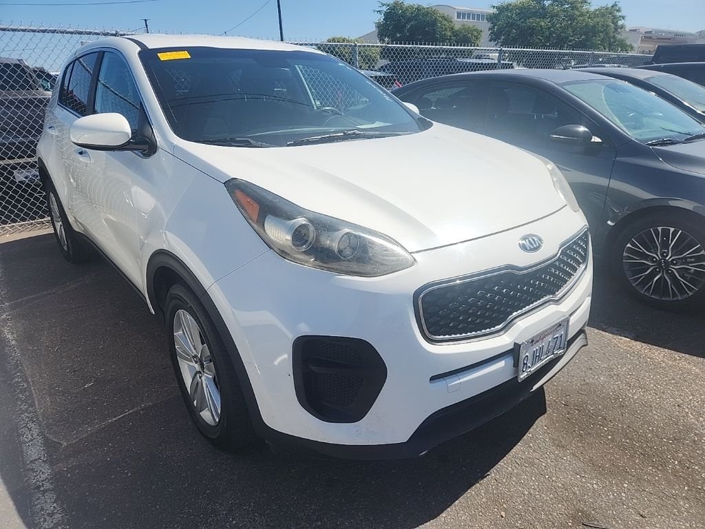Certified Used 2019 White Kia LX image 1