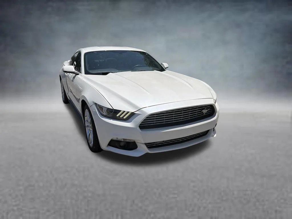 Used 2017 White Platinum Clearcoat Metallic Ford EcoBoost Premium image 2