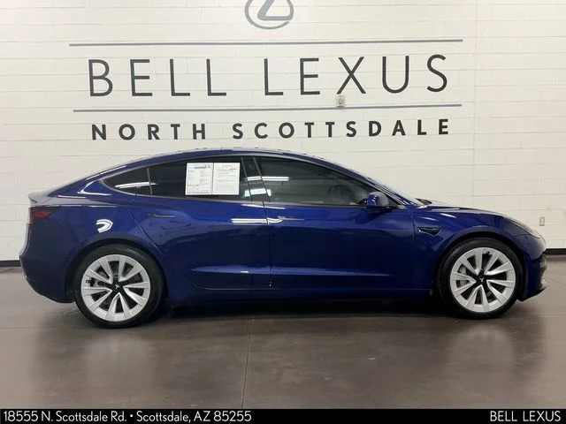 Used 2022 Blue Tesla Long Range image 3