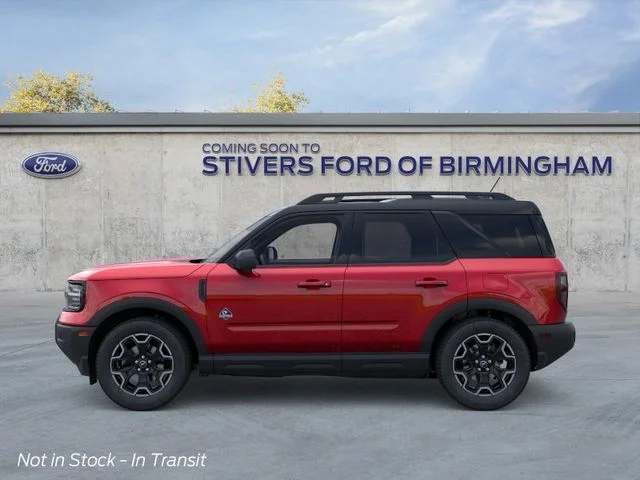 New 2026 Ruby Red Metallic Tinted Clearcoat Ford Outer Banks® image 4