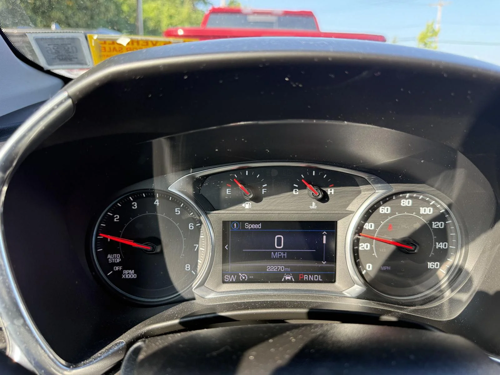 Used 2020 CAYENNE ORANGE METALLIC Chevrolet LT image 15