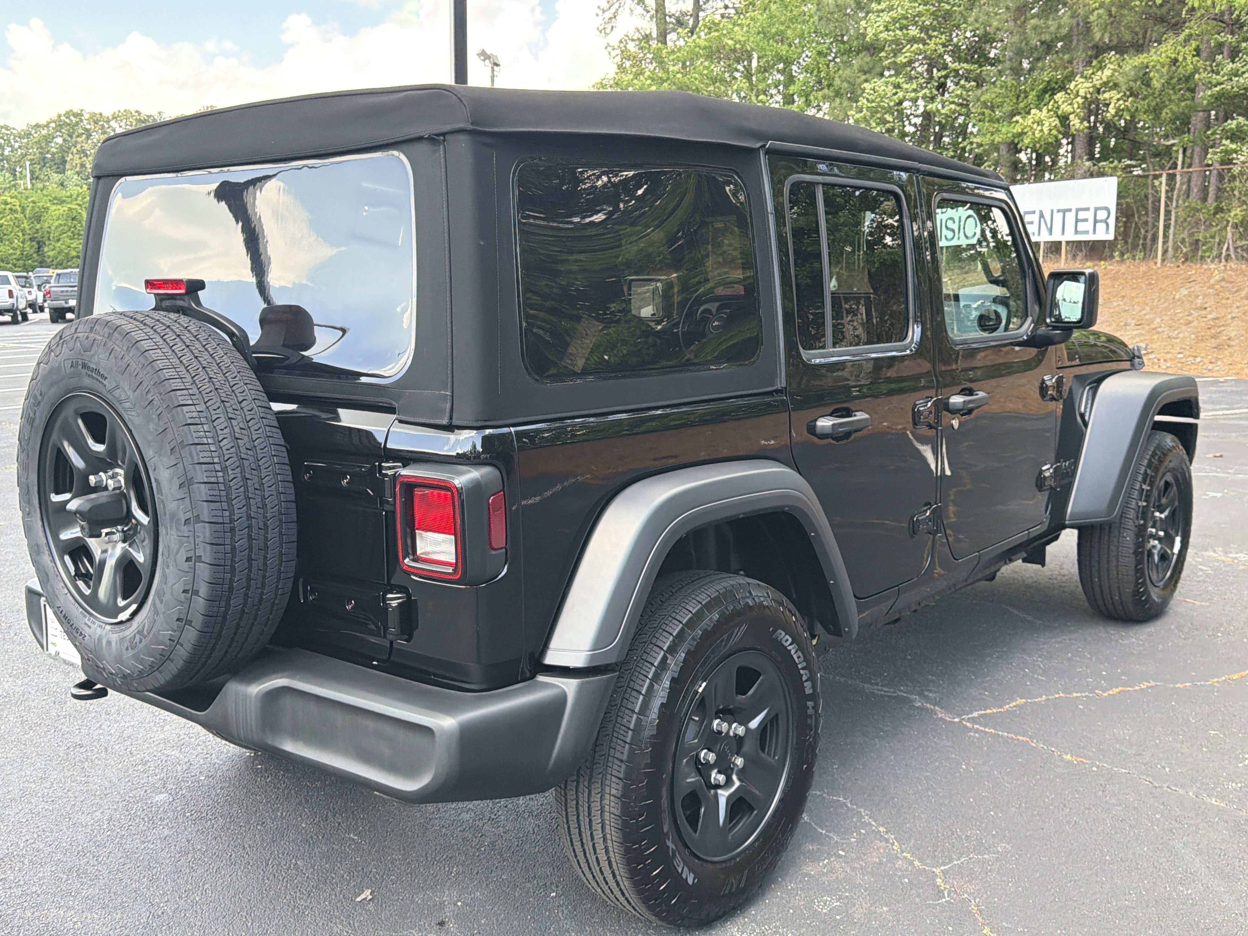 Used 2025 Black Clearcoat Jeep Sport image 8