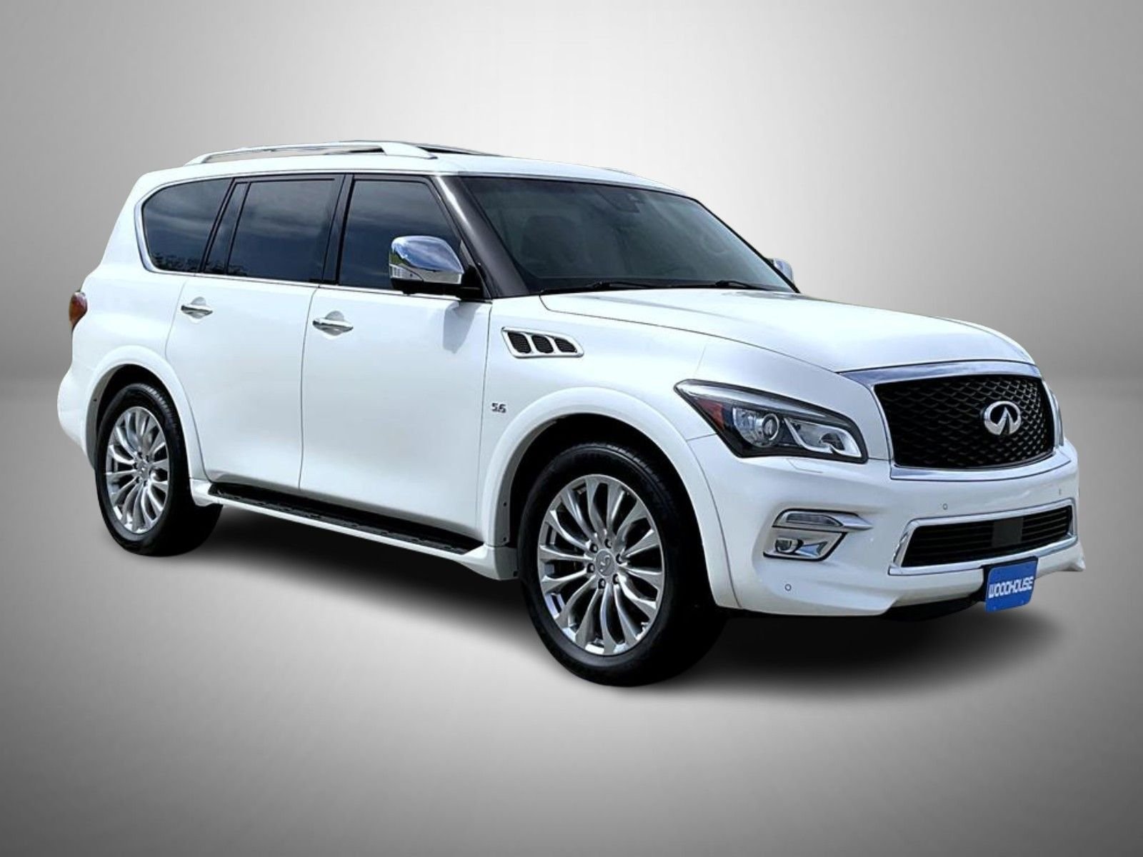 Used 2017 White INFINITI Base image 3