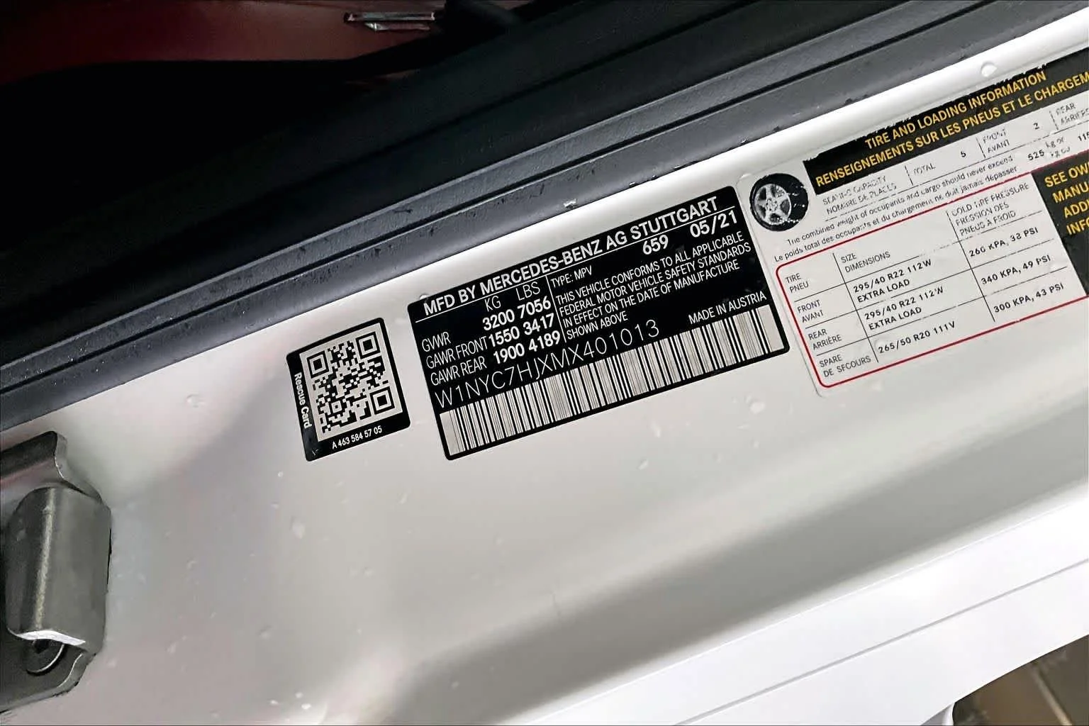 Certified Used 2021 Polar White Mercedes-Benz AMG® G 63 image 30