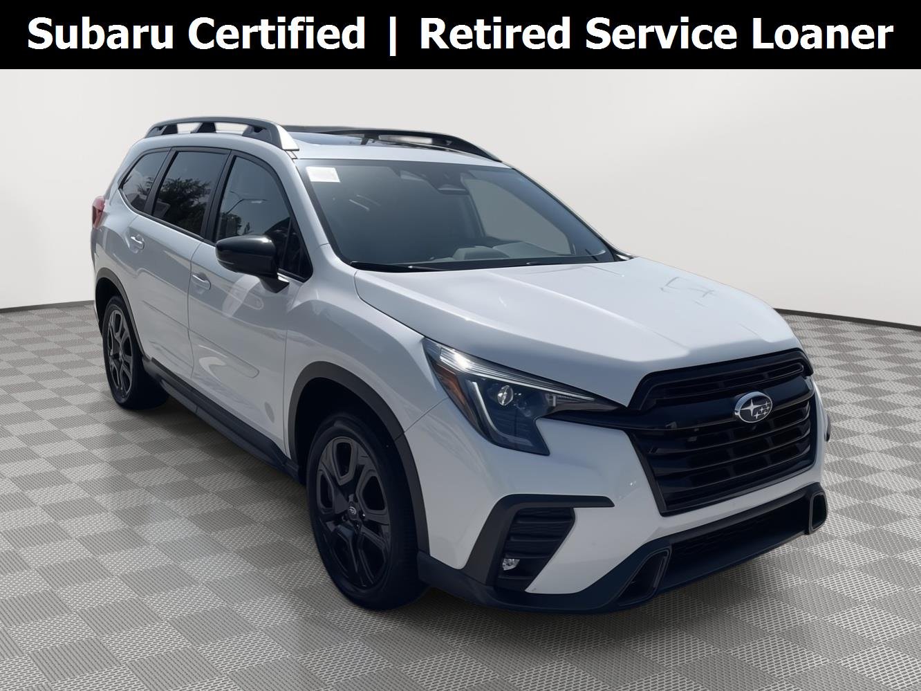 Used 2026 Crystal White Pearl Subaru Onyx Edition Touring image 1