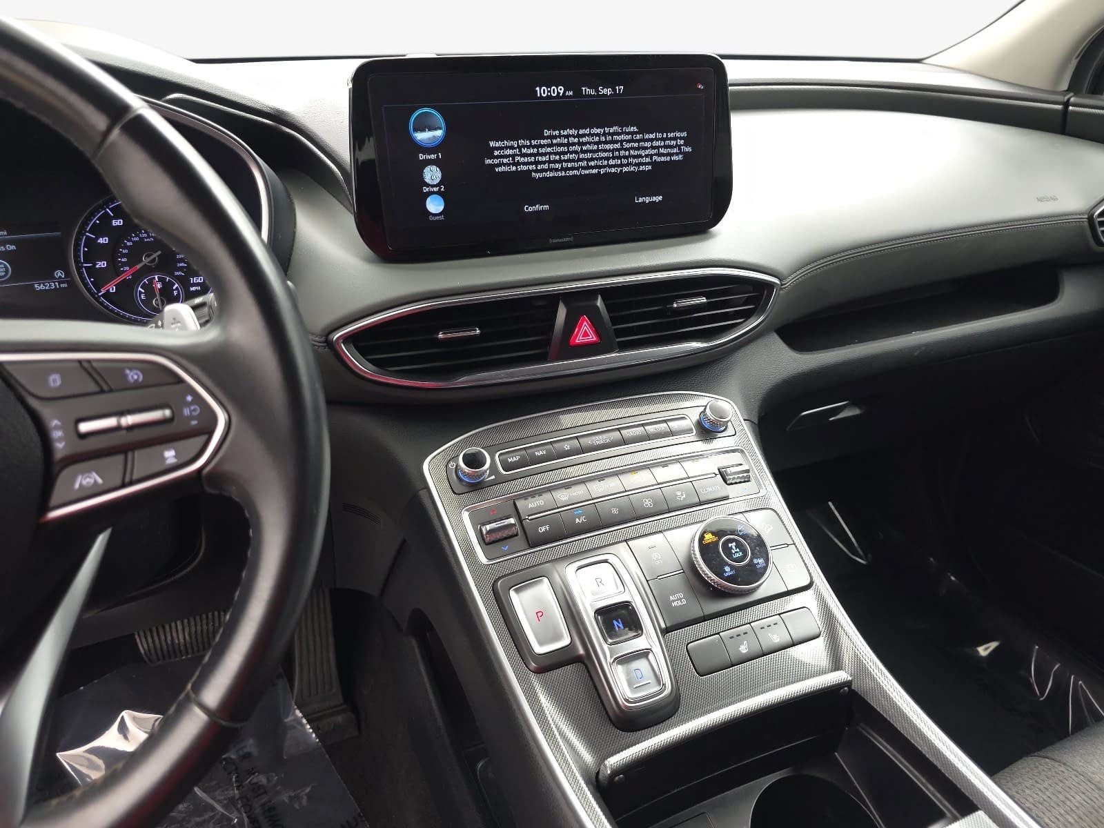 Used 2023 Twilight Black Hyundai SEL image 16