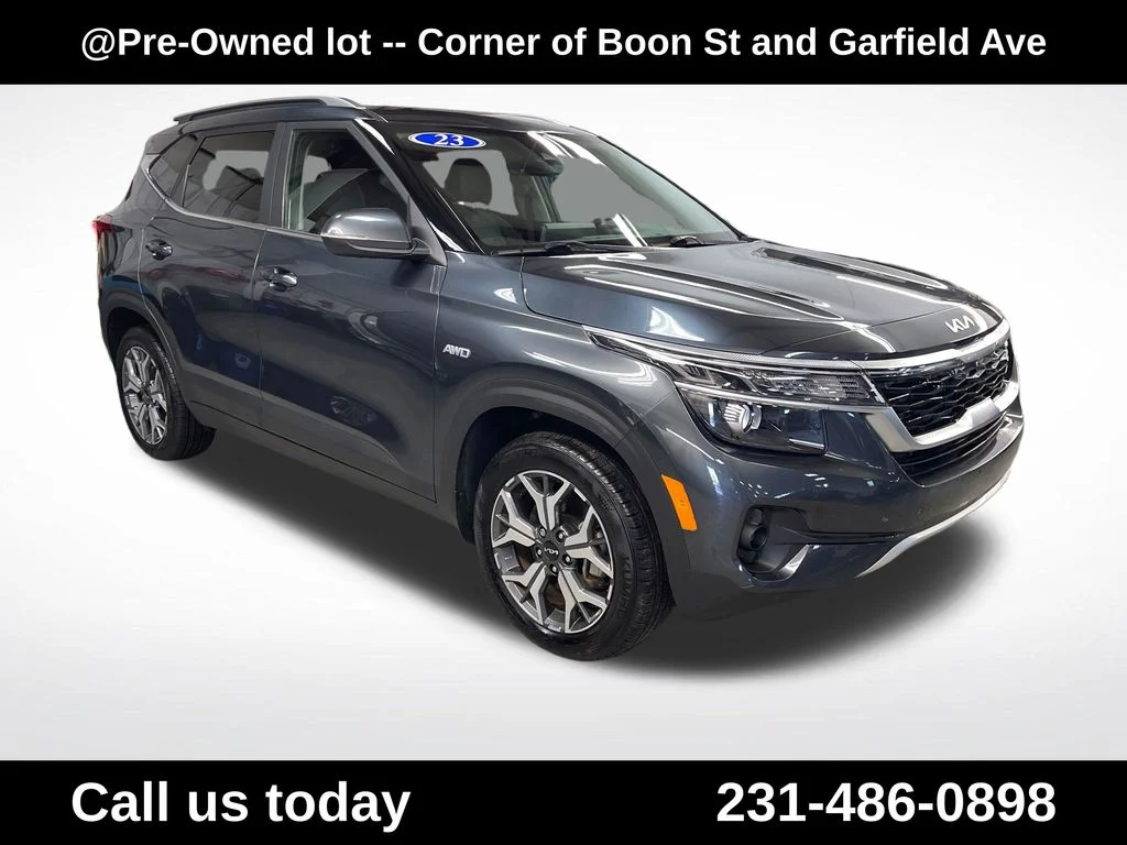 Used 2023 Gray Kia EX image 12