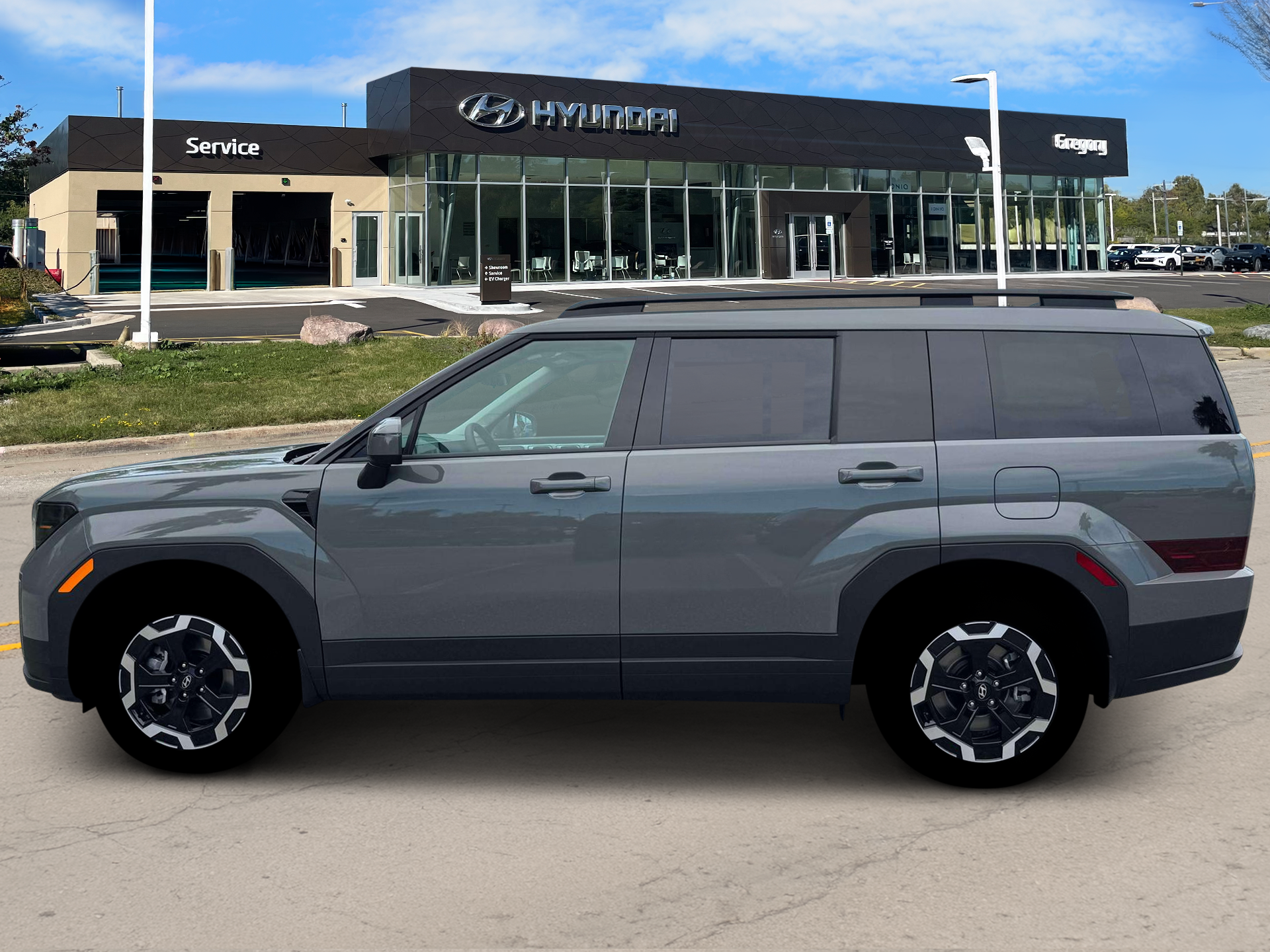 New 2026 Gray Hyundai SEL AWD image 3