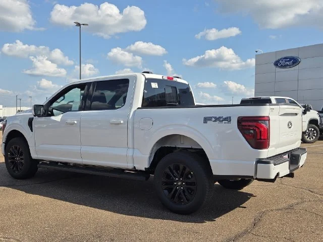 New 2026 Star White Metallic Tri-Coat Ford Lariat® image 3