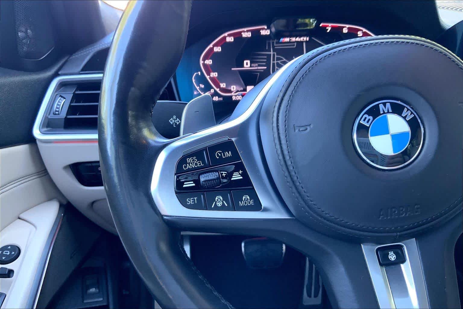 Used 2020 Tanzanite Blue II Metallic BMW M340i xDrive image 23