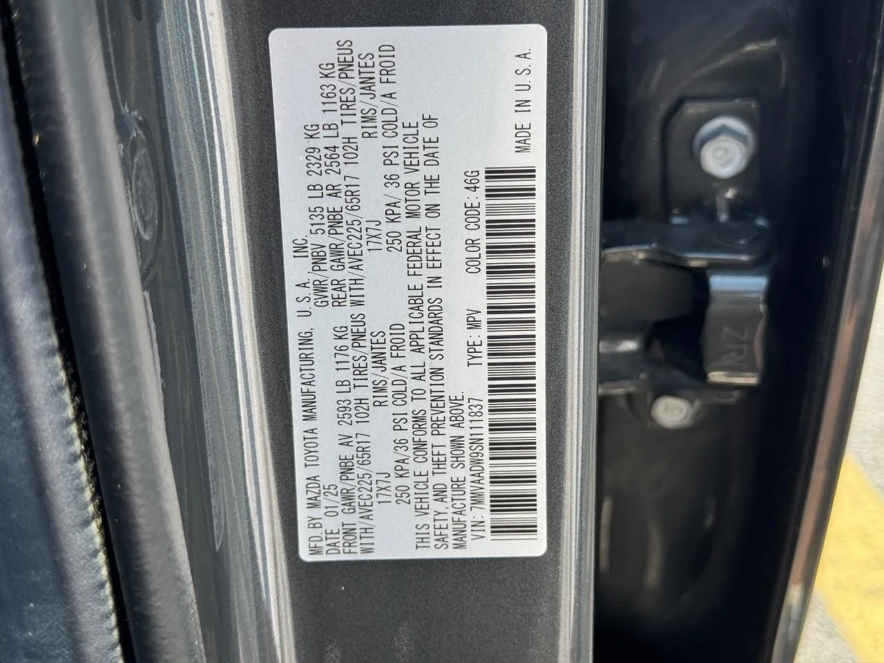 Used 2025 Machine Gray Metallic Mazda Premium image 63