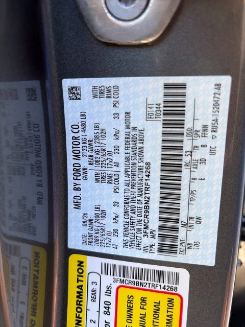 New 2026 Carbonized Gray Metallic Ford Big Bend® image 29